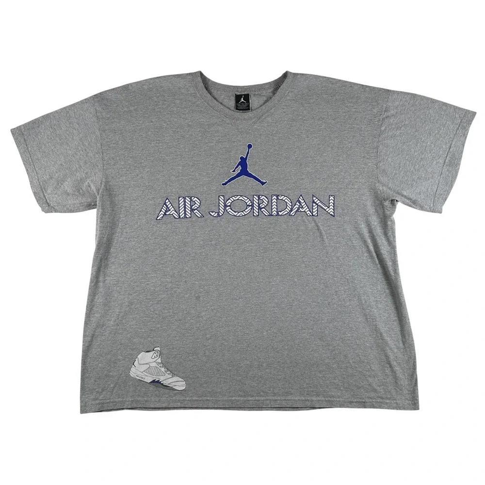 Vintage Jordan Shirt Mens 2XL Air Jordan Jumpman 23 Sneaker Graphic Tee Y2K 2000